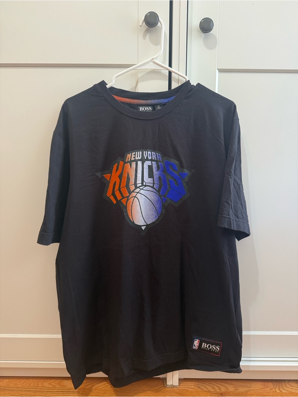 Hugo Boss Black New York Knicks Gradient Logo Tee